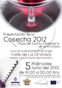 La Orotava presenta la Cosecha 2012