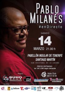 Ganador del Sorteo entradas concierto Pablo Milanés