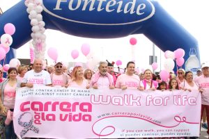 La XIII edición de la Carrera por la Vida supera su propio récord y marcha por Arona y Adeje contra el cáncer de mama
