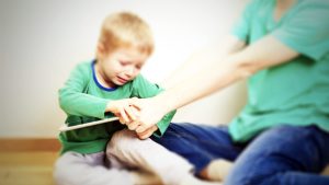 ¡Horror!, Mi hijo con una tablet
