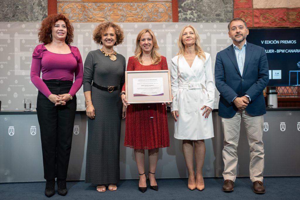 Rosa Dávila, presidenta del Cabildo de Tenerife, será la Embajadora de la V Edición de estos galardones. Foto: Rubén de Cándido